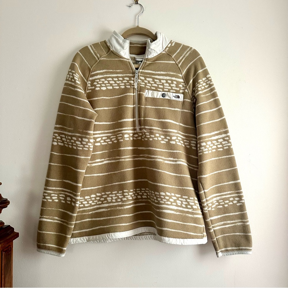 The North Face • Gordon Geometric Print 1/4 Zip Sweater